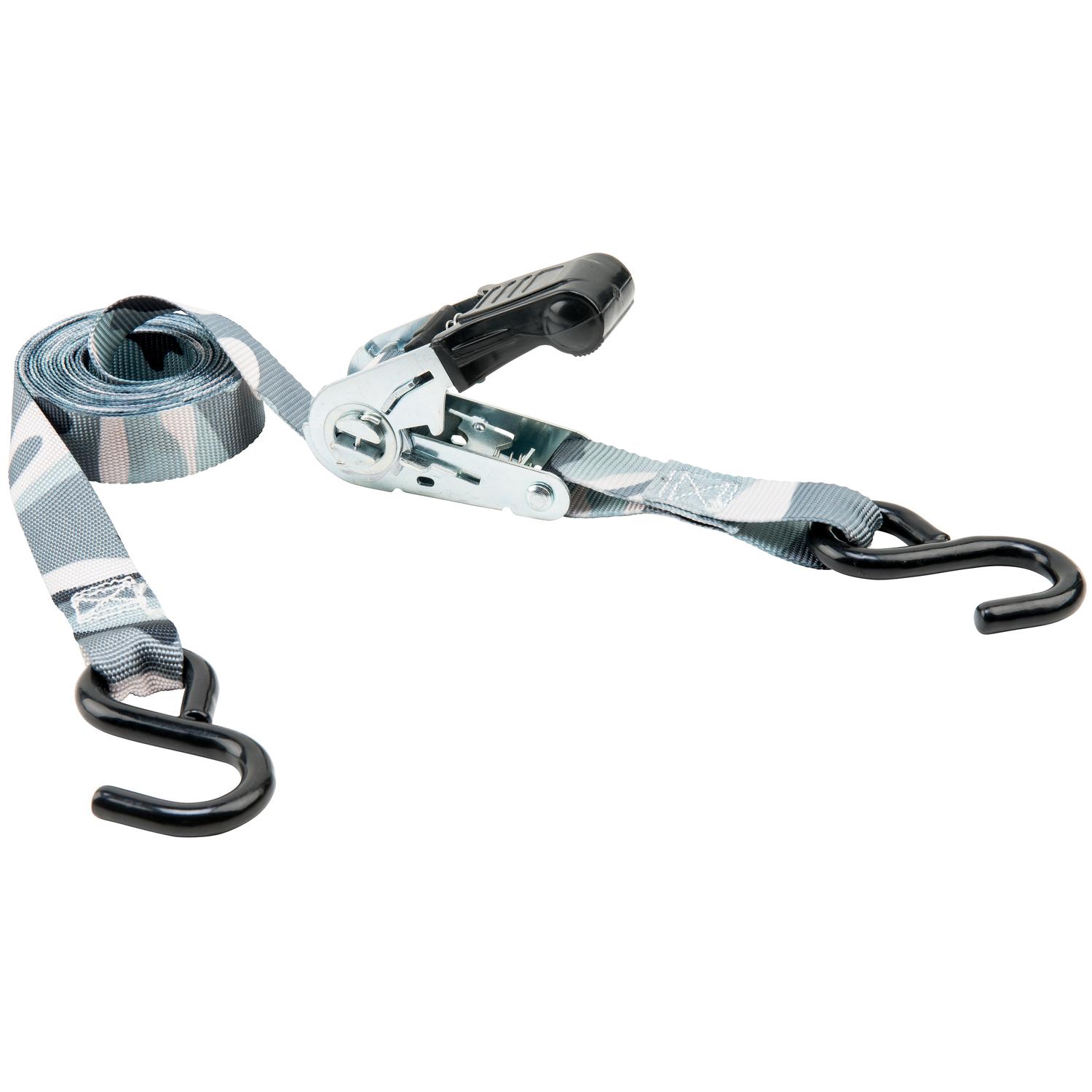 Keeper 1 in. W X 12 ft. L Multicolored Tie Down Strap 500 lb 1 pk