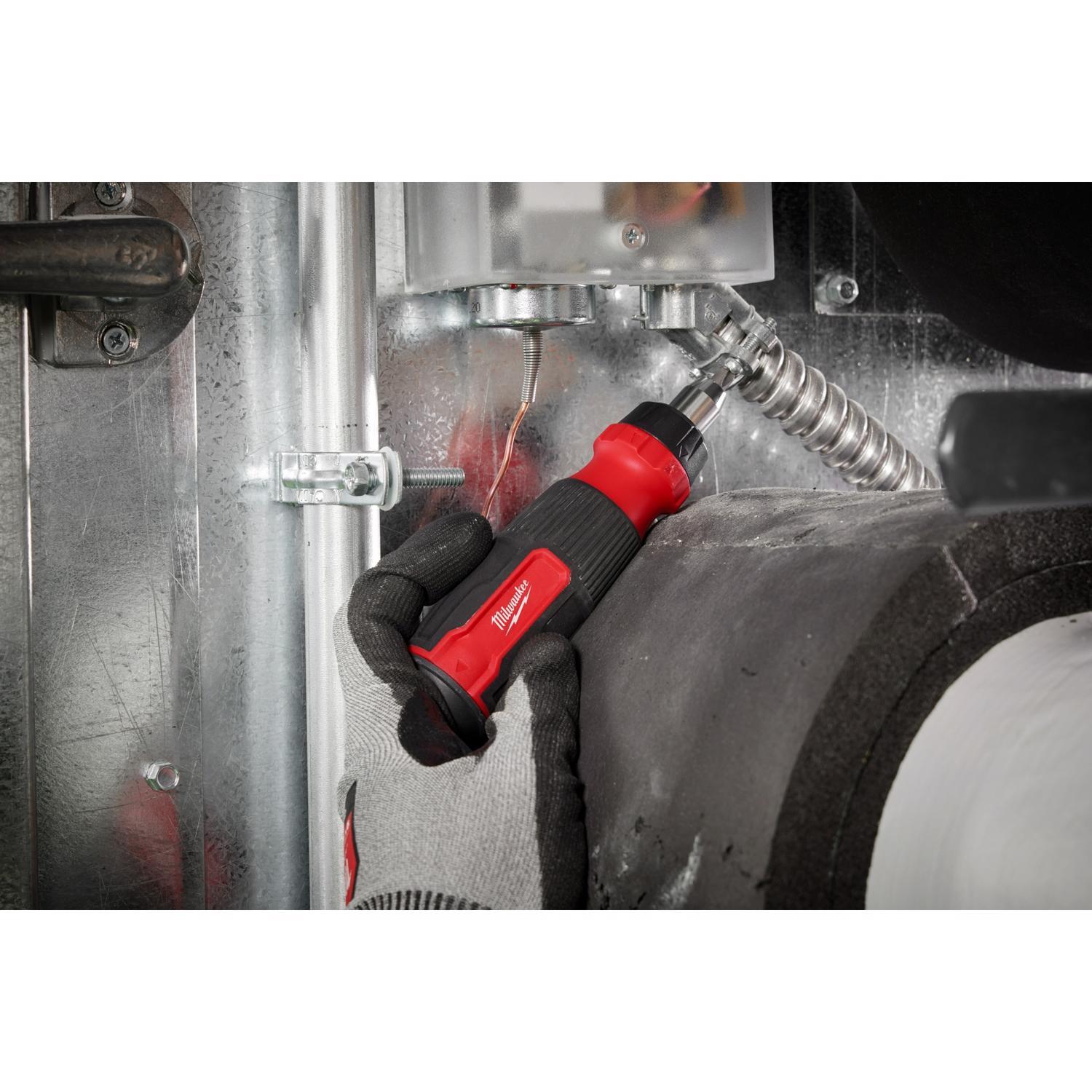 Milwaukee Hex Shank 27-in-1 Ratcheting Multi-Bit Screwdriver 10.12 in. 1 pc