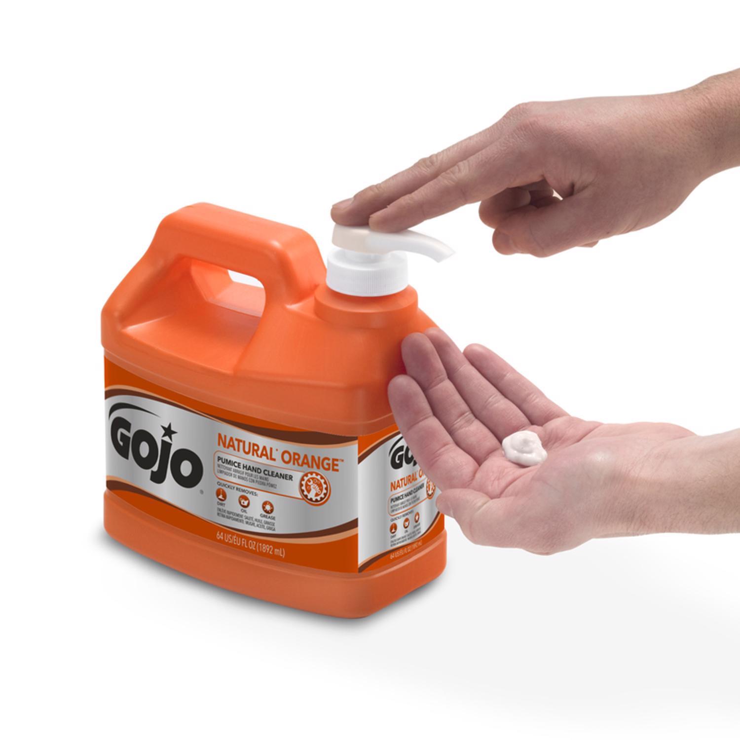 Gojo Natural Orange Citrus Scent Pumice Hand Cleaner 0.5 gal