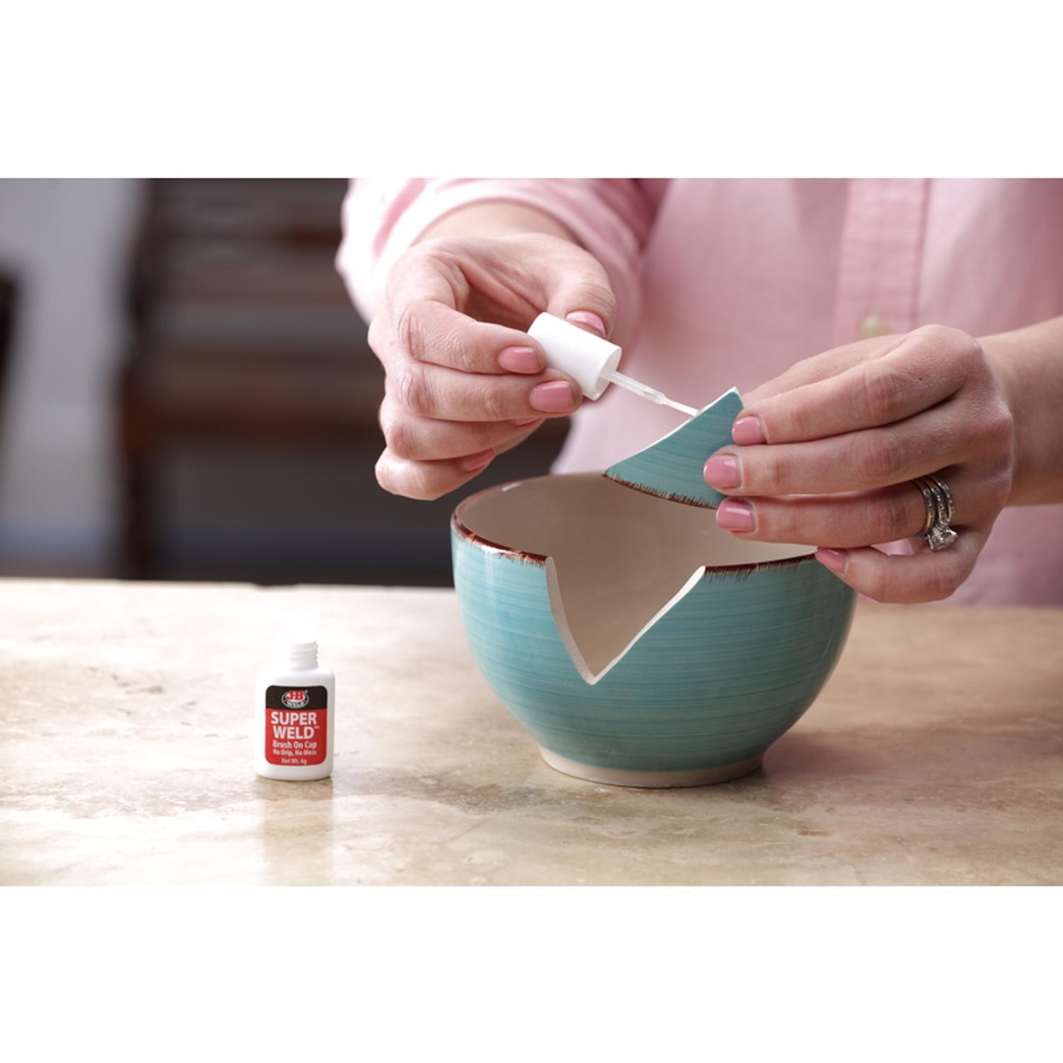 J-B Weld SuperWeld High Strength Glue Clear Super Glue Brush On 0.2 gm