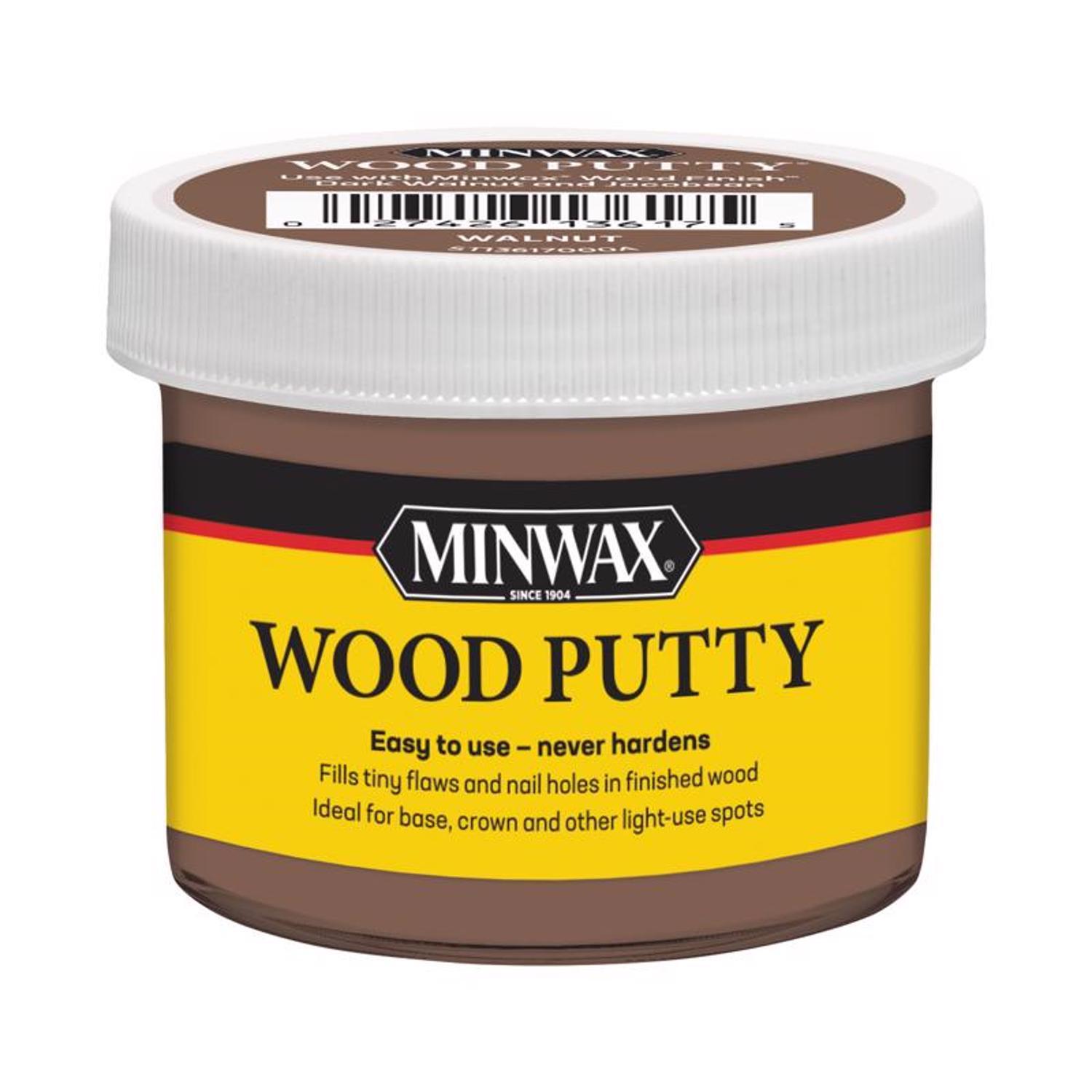 Minwax Walnut Wood Putty 3.75 oz