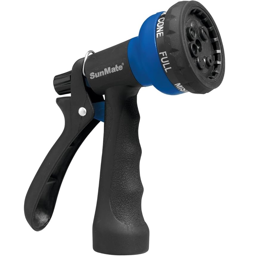 Orbit Hose-End 7-Pattern Plastic Turret Nozzle