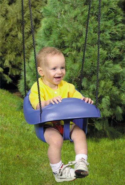 Toddler Swing, 1 High Back Seat, 60 Lb, 9 - 36 Month, Plastic