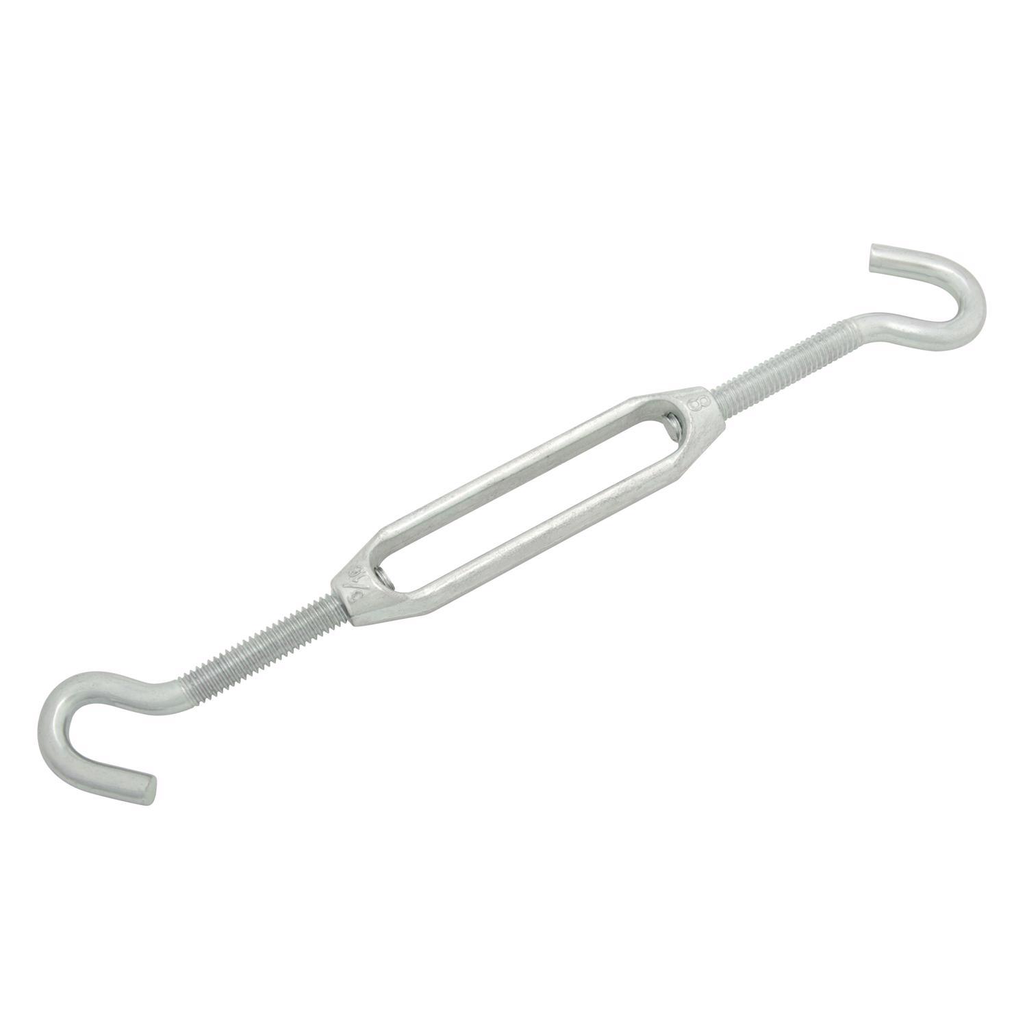 Hampton Zinc-Plated Aluminum/Steel 0.268 in. D Turnbuckle 275 lb 6-5/8 in. L