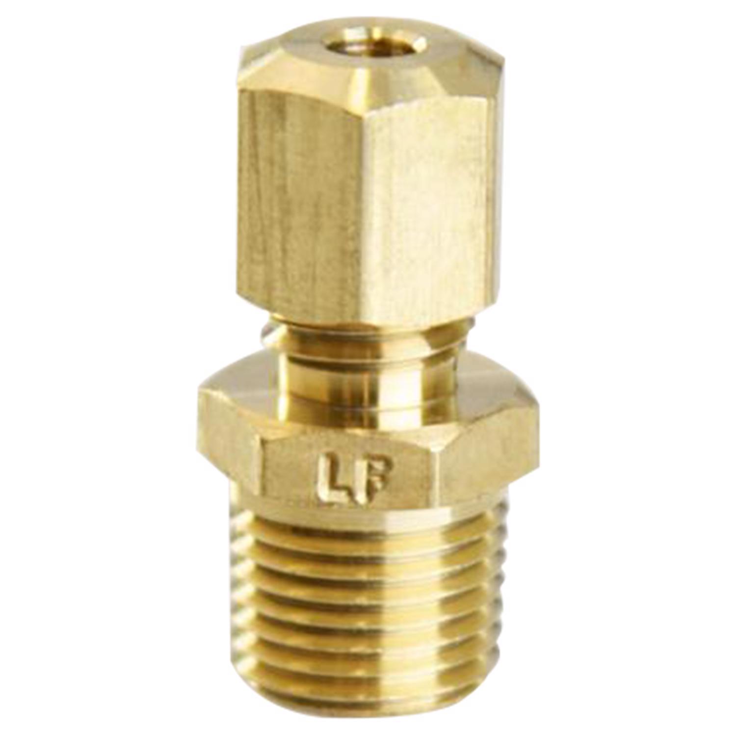 ATC 1/8 in. Compression 1/8 in. D MPT Brass Connector