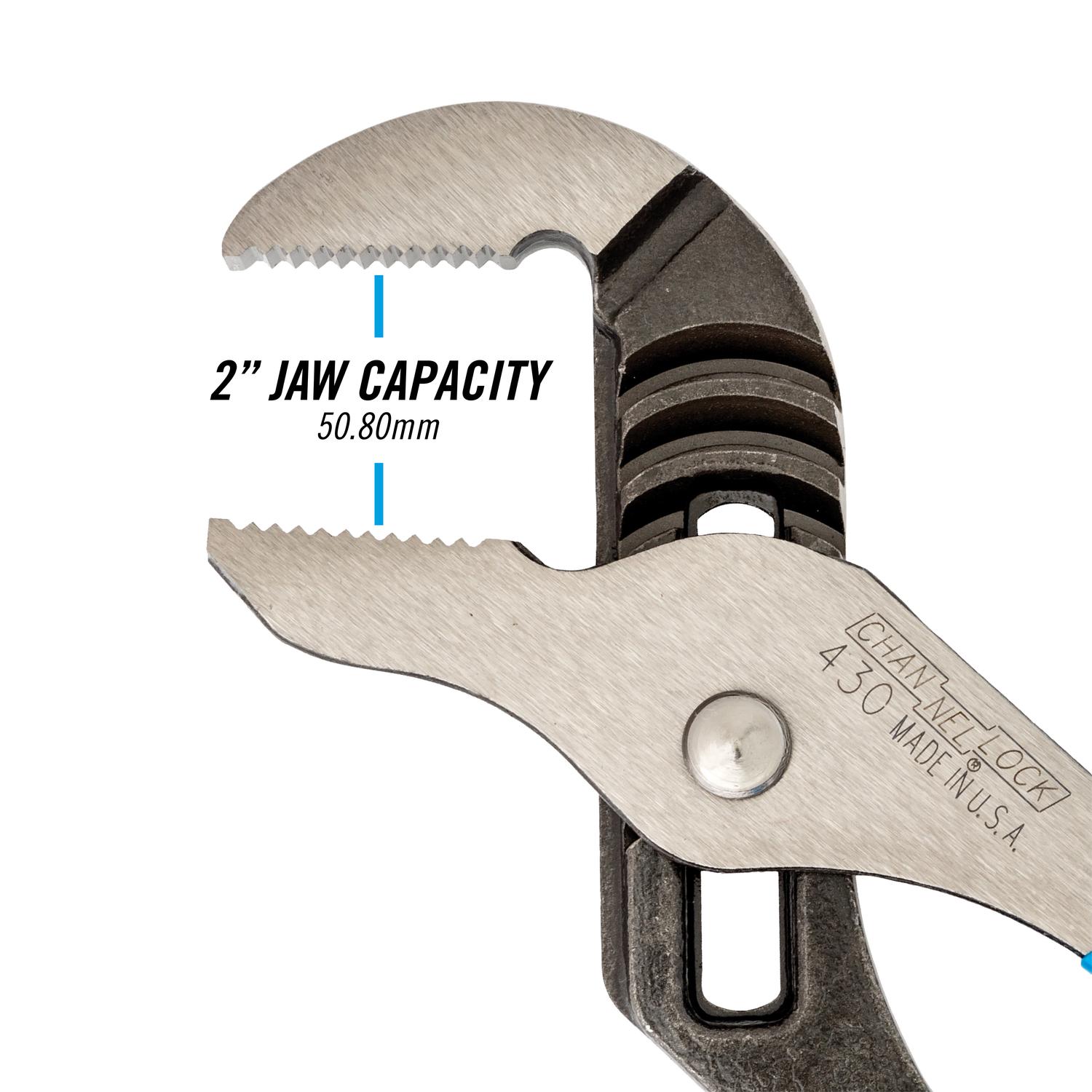 Channellock 10 in. Carbon Steel Tongue and Groove Pliers