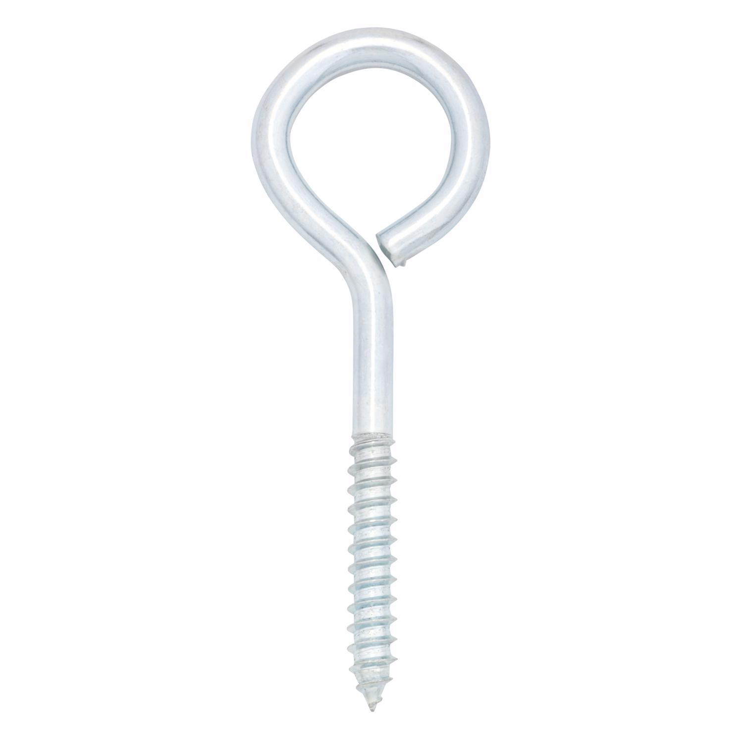 Hampton 3/8 in. X 5 in. L Zinc-Plated Steel Lag Thread Eyebolt Nut Included