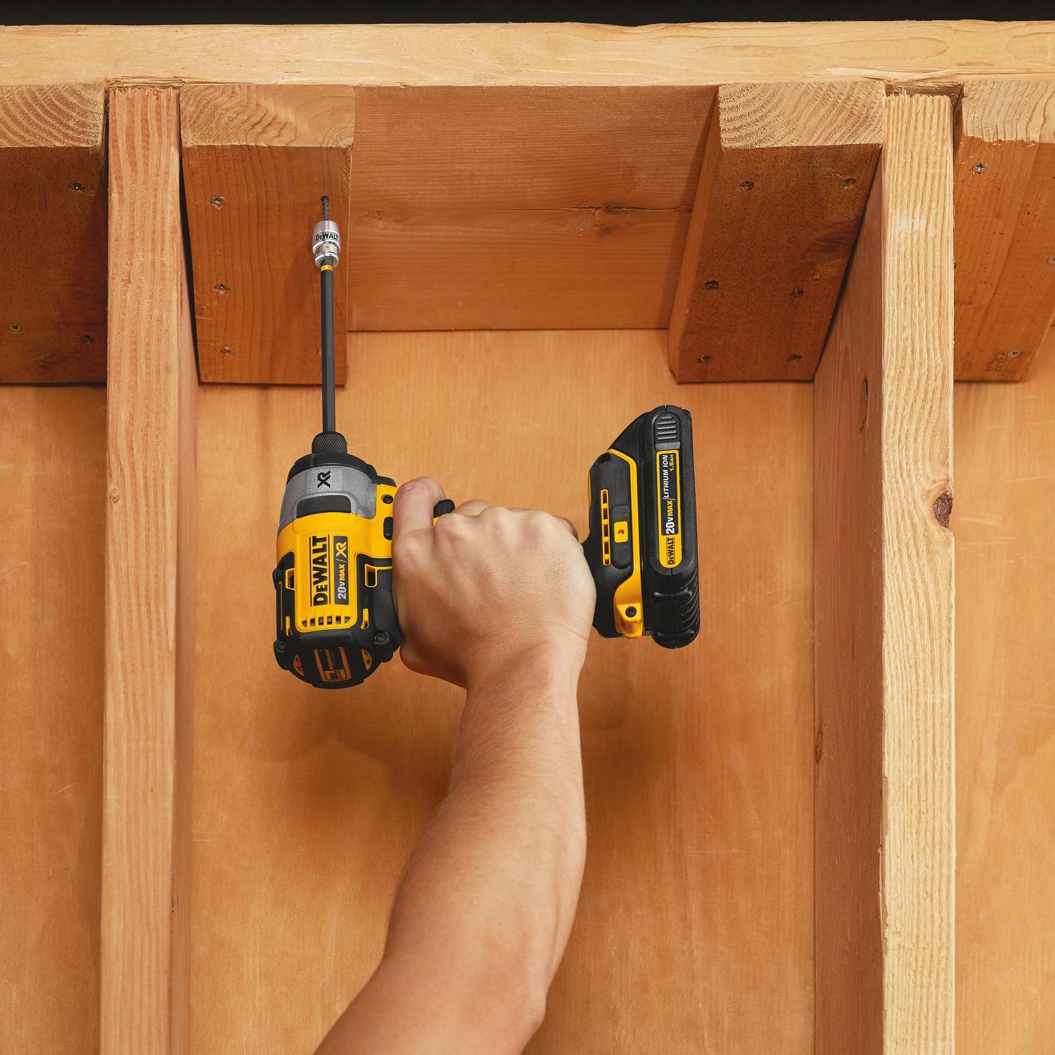 DeWalt Impact Ready 2 in. L Screwdriver Bit Adapter Black Oxide 1 pc