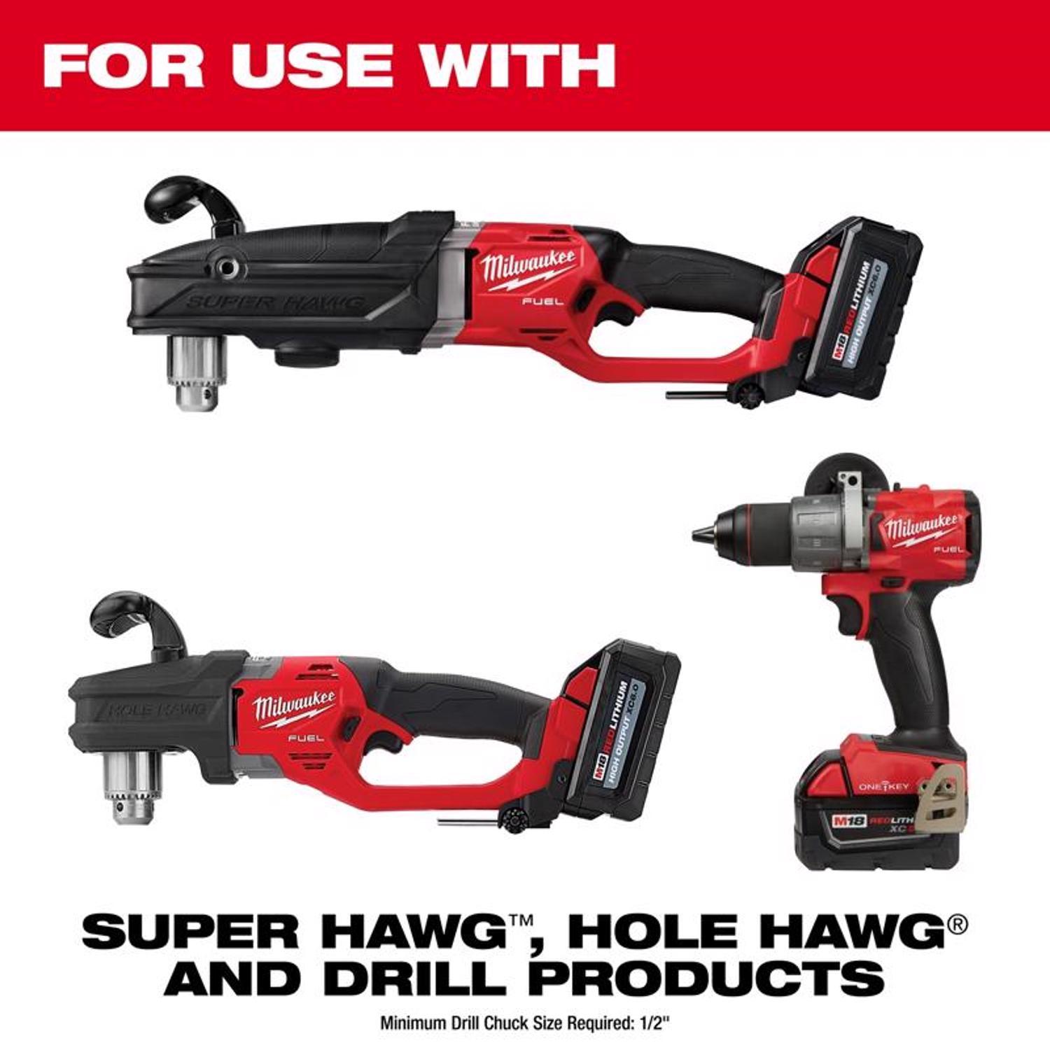 Milwaukee Big Hawg 4-1/4 in. Carbide Tipped 2-7/16 in. L Hole Saw