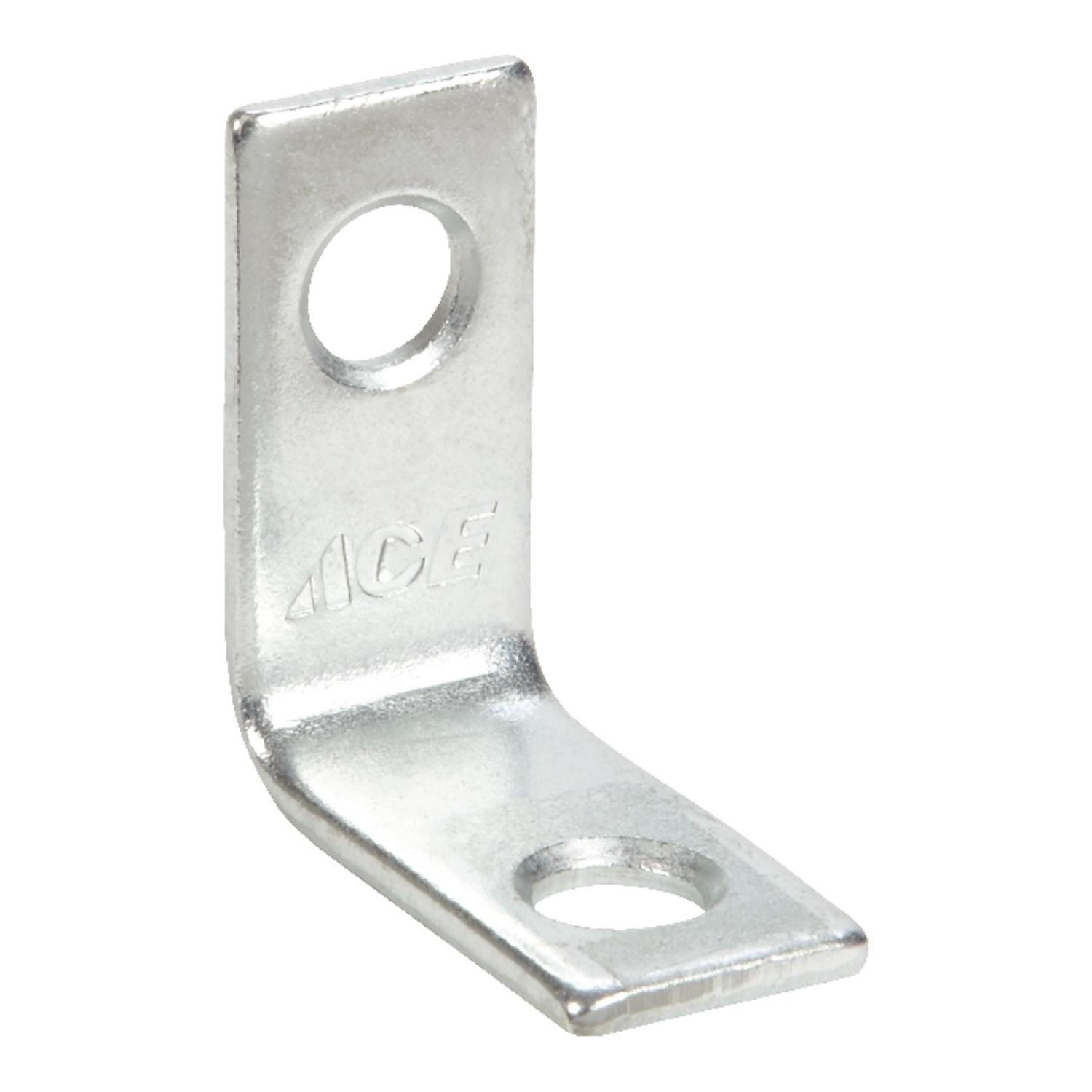 Ace 1 in. H X 3/4 in. W X 1 in. D Zinc Inside L Corner Brace
