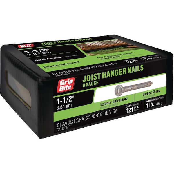 Grip-Rite Nail Joist Hgr HD 1.5" 1#