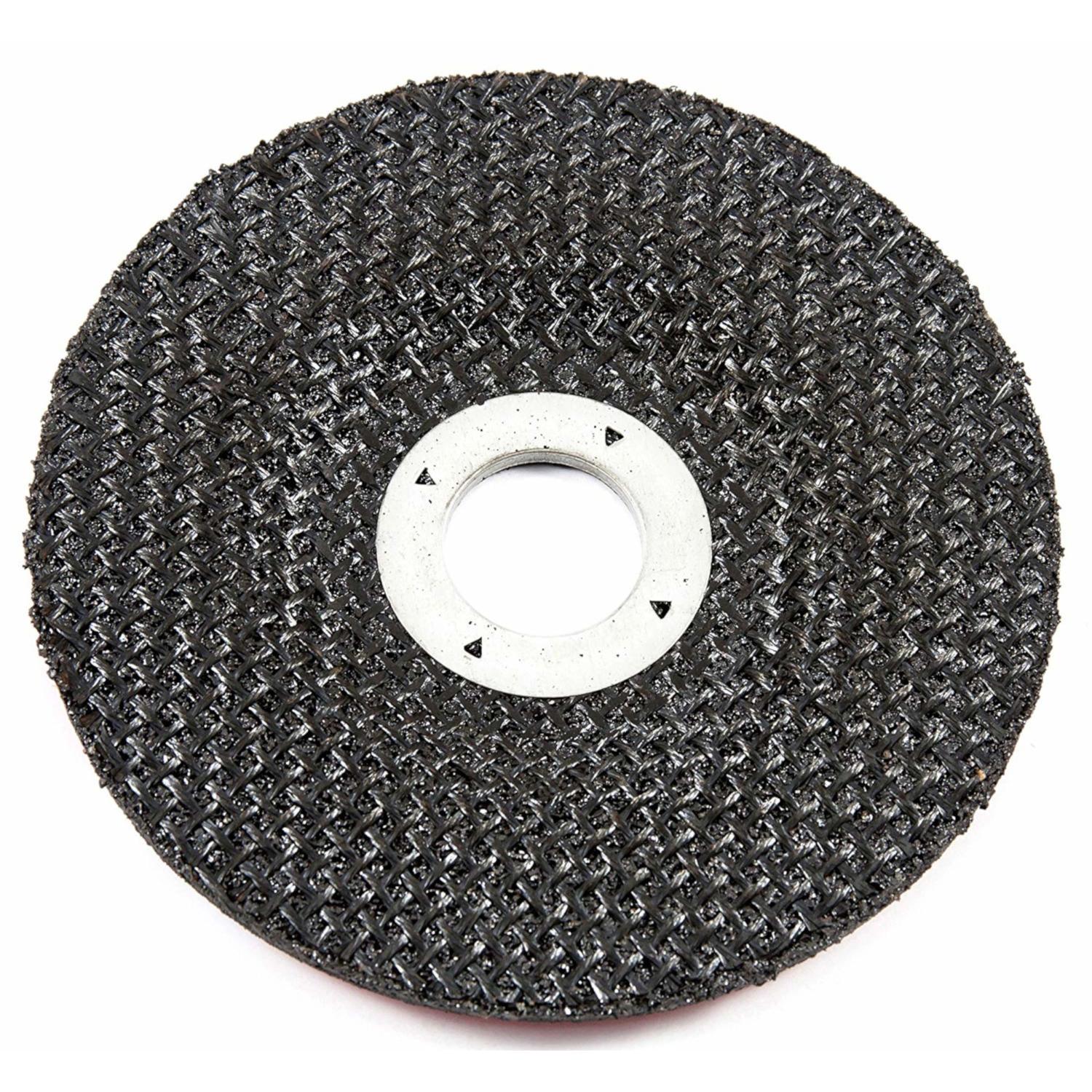 Forney 4 in. D X 5/8 in. in. X 1/8 in. thick Metal Grinding Wheel 1 pc