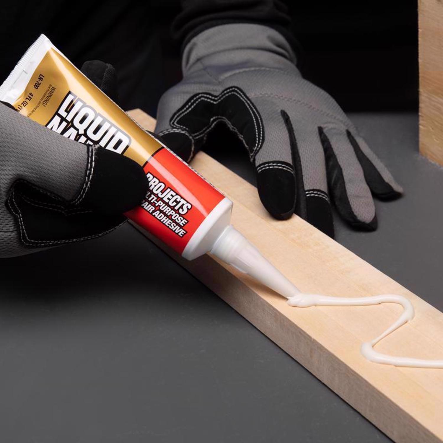 Liquid Nails Small Projects High Strength Latex White Adhesive 4 oz