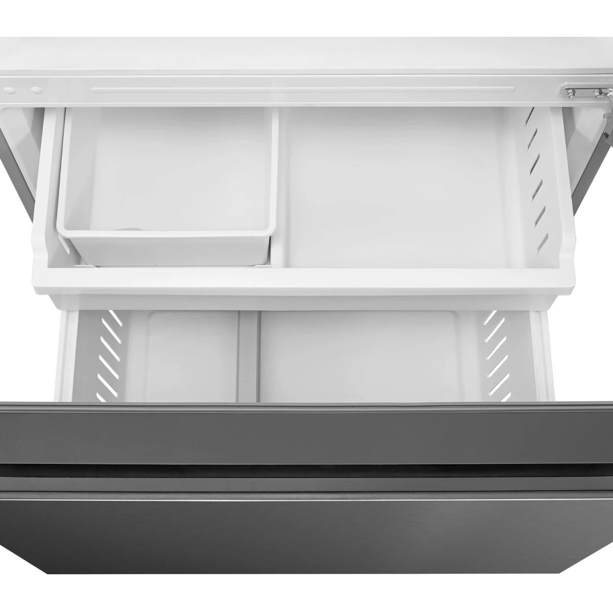 Midea 33 in. Counter-Depth Bottom-Freezer Smart Refrigerator with 23 cu. ft.