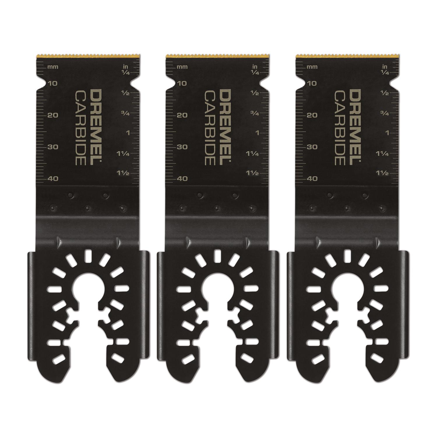 Dremel 1-5/8 in. Carbide Universal Flush Cut Blade 3 pk