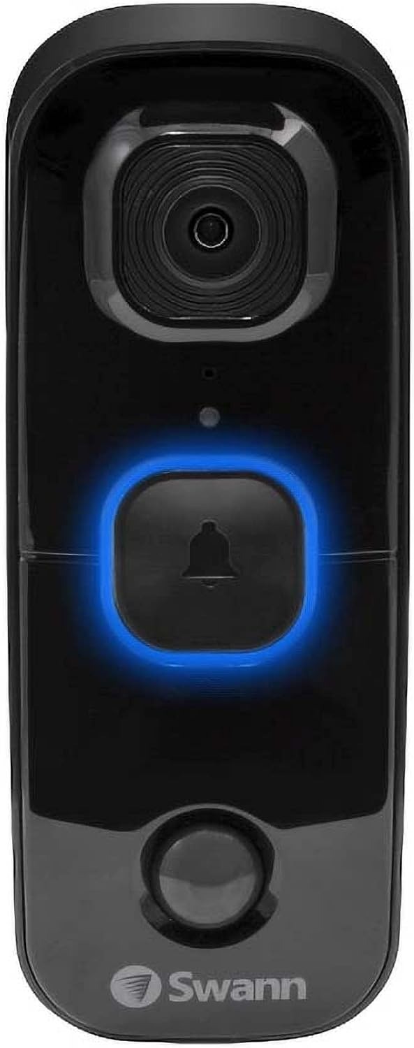 Swann Buddy Video Doorbell (1080p) Chime Included