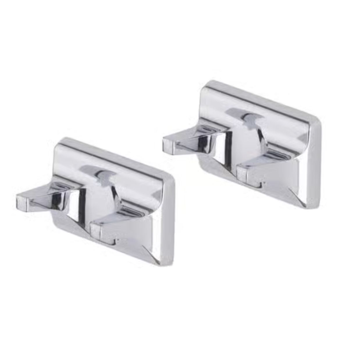 OakBrook Collection Chrome Silver Double Robe Hook
