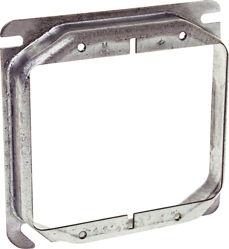 Raco Square Steel 2 gang Box Cover
