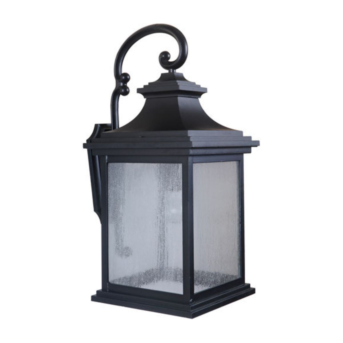 Craftmade Gentry 1 Light Large Outdoor Wall Lantern in Midnight