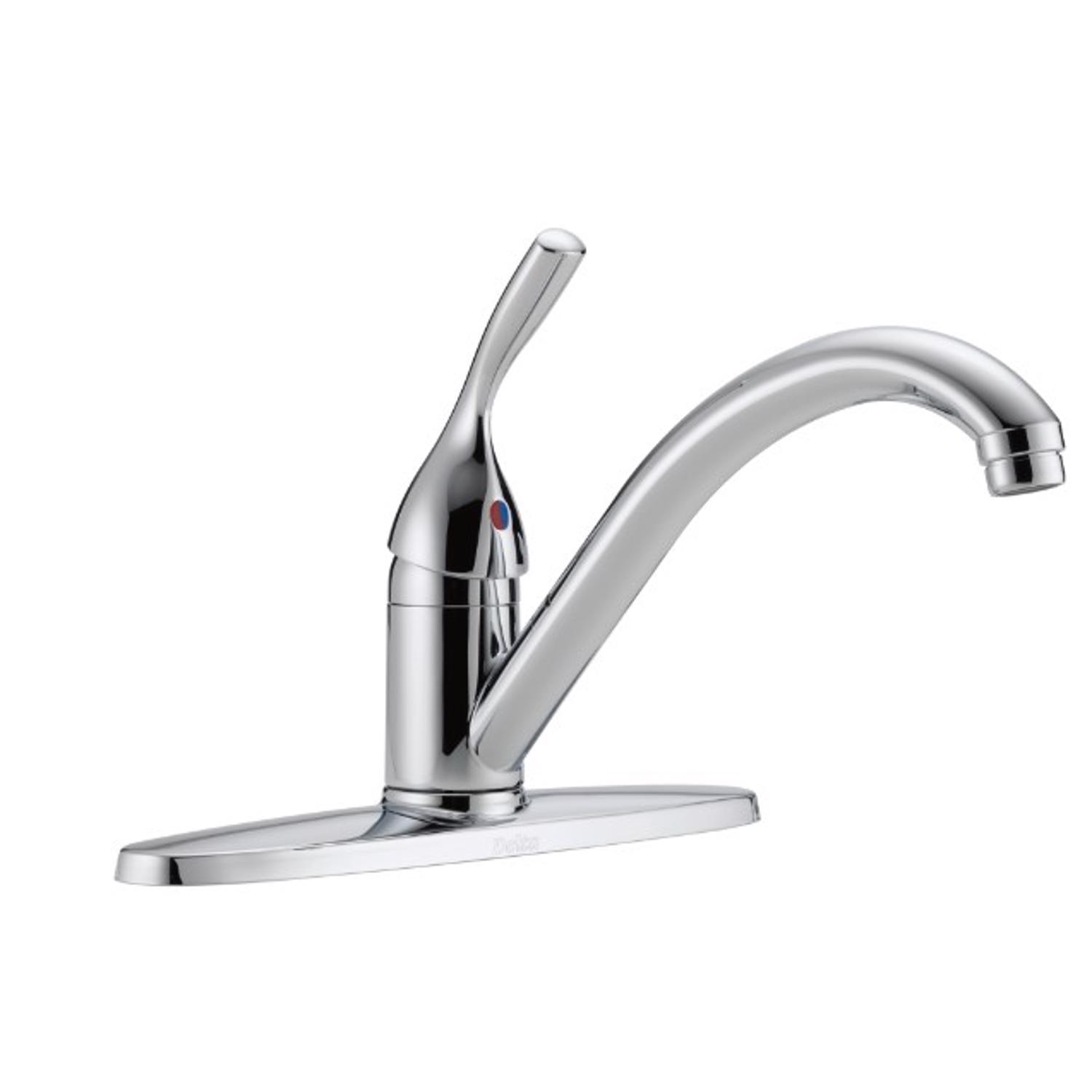 Delta Classic One Handle Chrome Kitchen Faucet