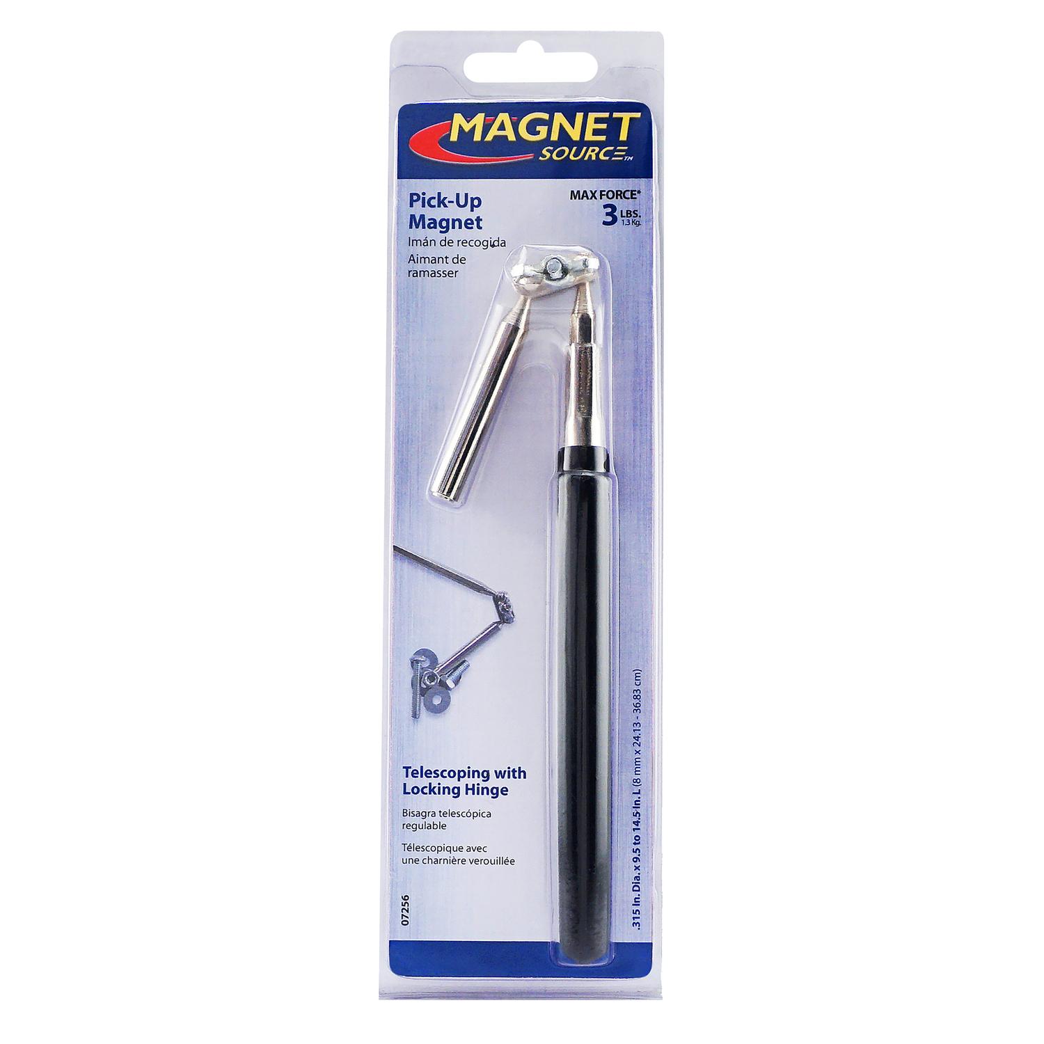 Magnet Source 14.5 in. Telescoping Magnetic Pick-Up Tool 3 lb. pull
