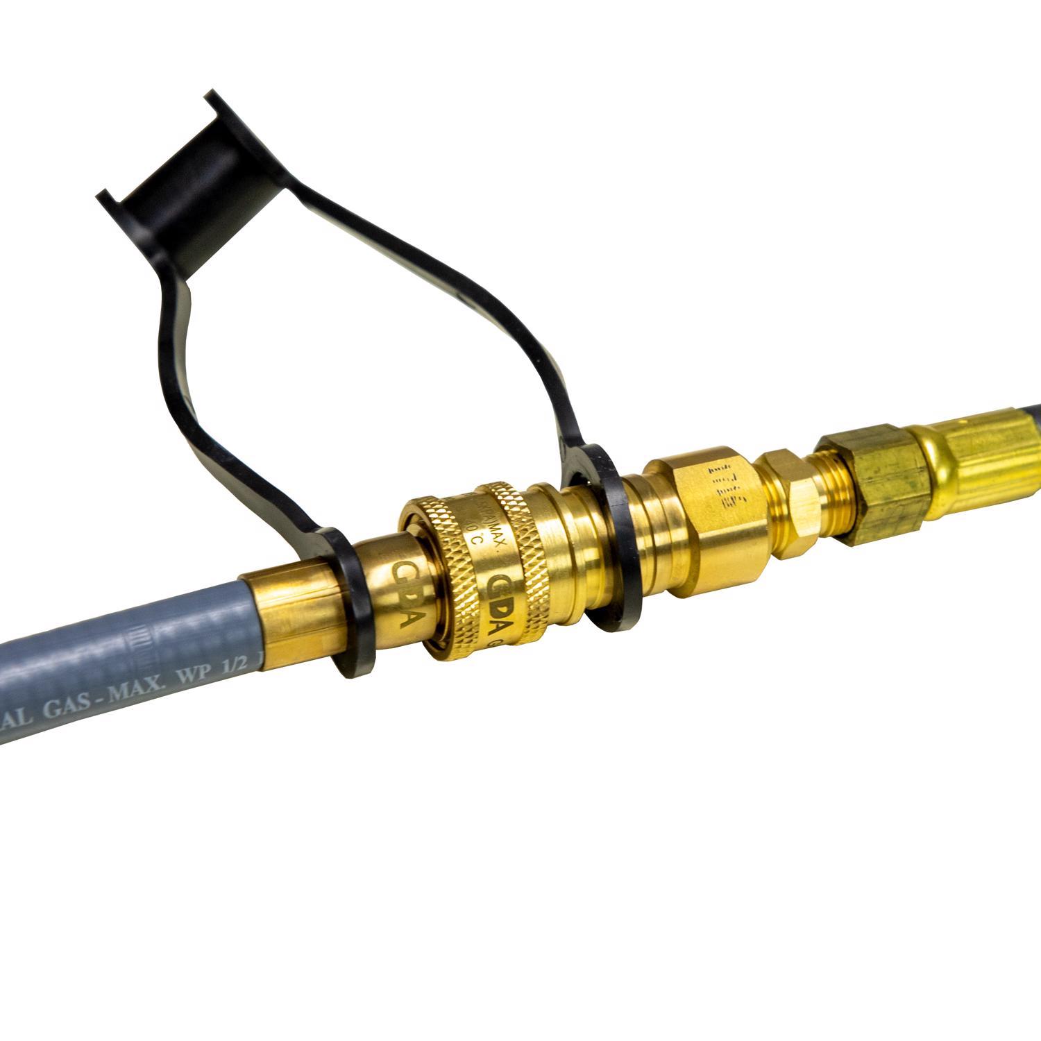 Mr. Heater 3/8 in. D X 3/8 in. D X 12 ft. L Rubber Hose Assembly