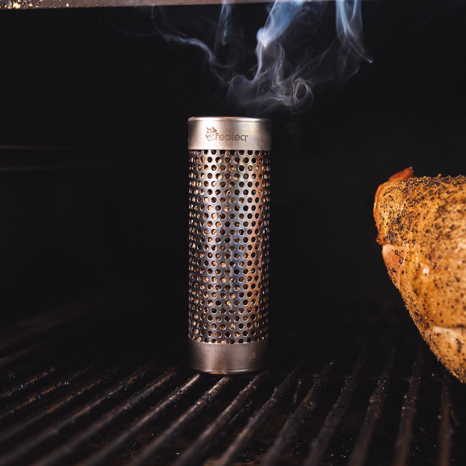 Recteq Stainless Steel Tube Smoker 6 in. L For Universal