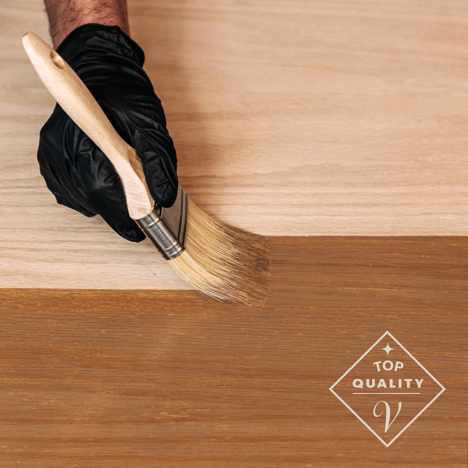 Varathane Semi-Transparent Spring Oak Oil-Based Urethane Modified Alkyd Fast Dry Wood Stain 1 qt