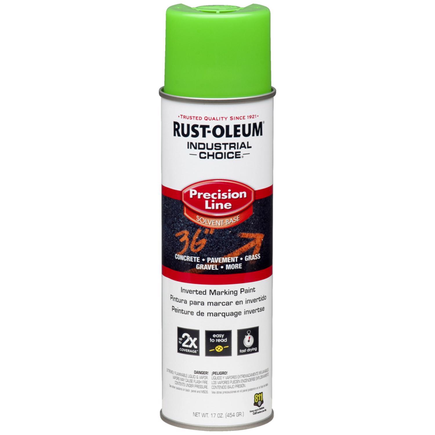Rust-Oleum APWA Green Inverted Striping Paint 17 oz