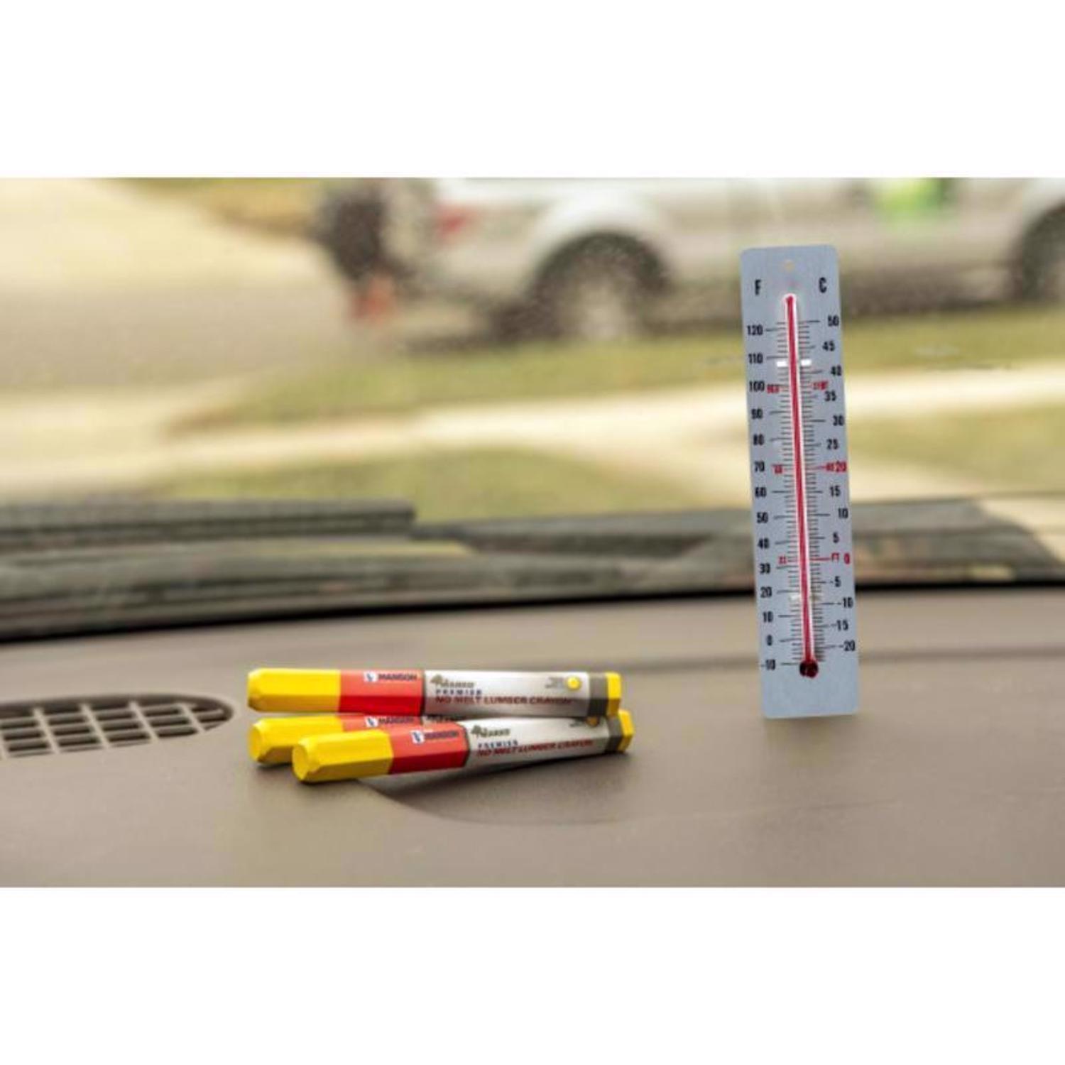 C.H. Hanson 4.5 in. L Lumber Crayon Yellow 1 pc