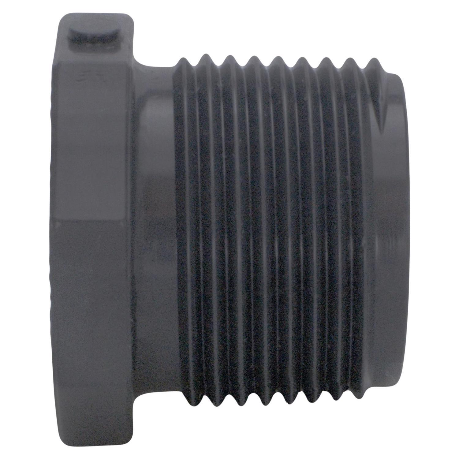 Charlotte Pipe Schedule 80 1 in. MPT X 3/4 in. D FPT PVC Reducing Bushing 1 pk