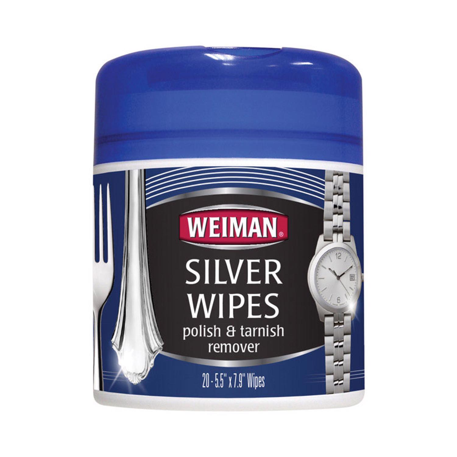 Weiman Mild Scent Silver Polish 20 wipes