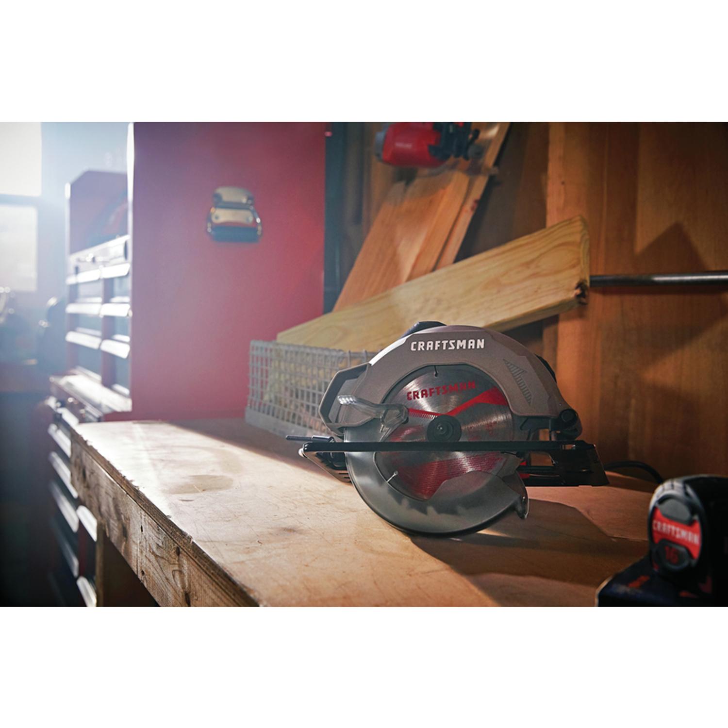 CRAFTSMAN 13 amps 7-1/4 in. Corded Brushed Circular Saw Tool Only
