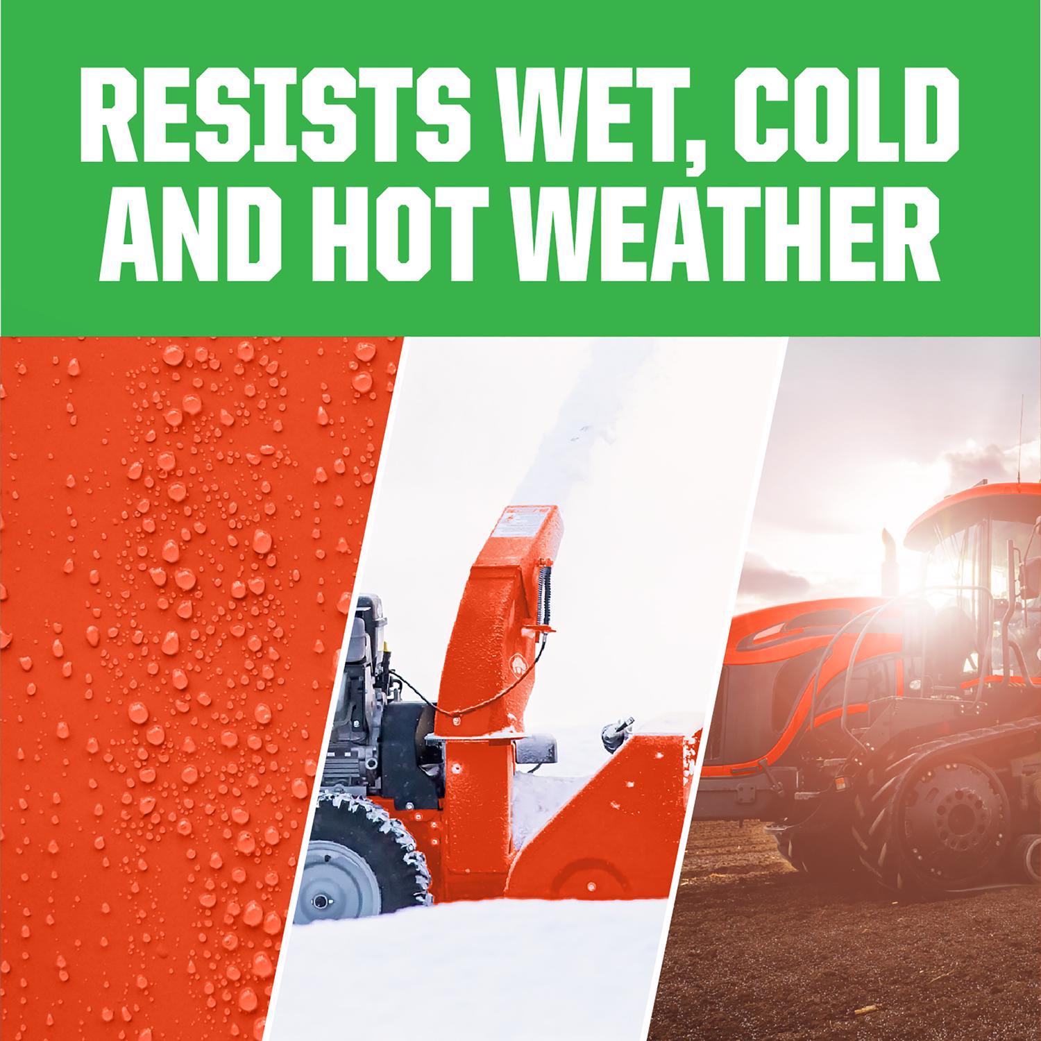 Rust-Oleum Indoor and Outdoor Gloss Kubota Orange Oil-Based Farm & Implement 12 oz