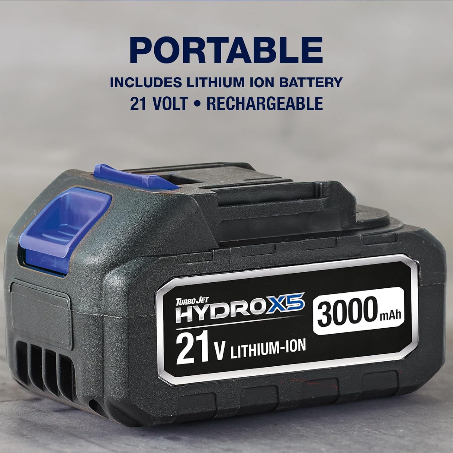 Ontel Turbo Jet HydroX5 Pro Portable Cordless Pressure Washer