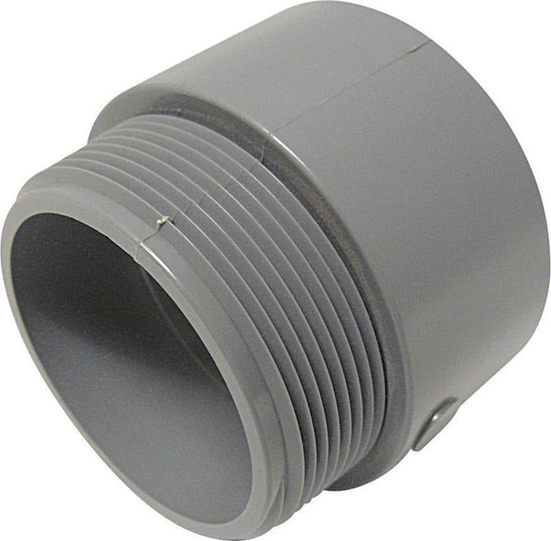 Cantex 3 in. D PVC Male Adapter For PVC 1 pk