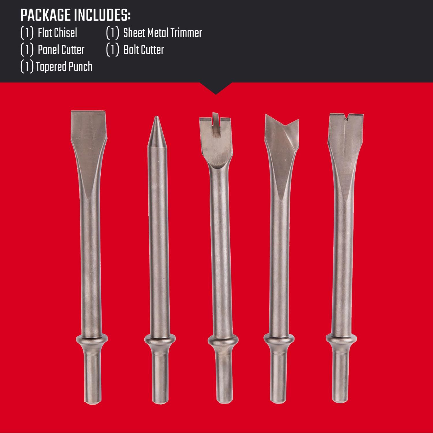 Craftsman Air Chisel Set 5 pc