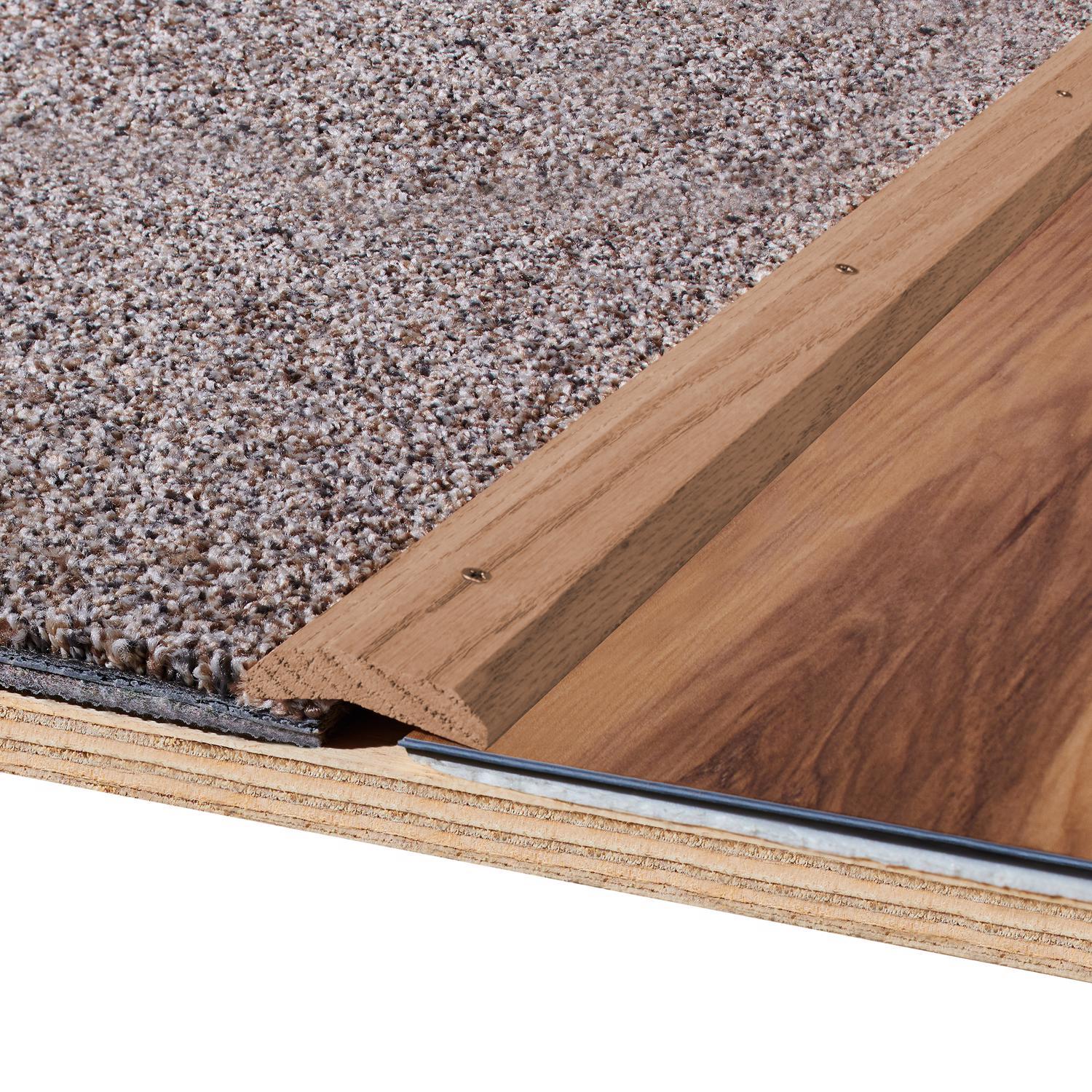 M-D Building Products 0.5 in. H X 2 in. W X 36 in. L Unfinished Unfinished Hardwood Carpet Trim
