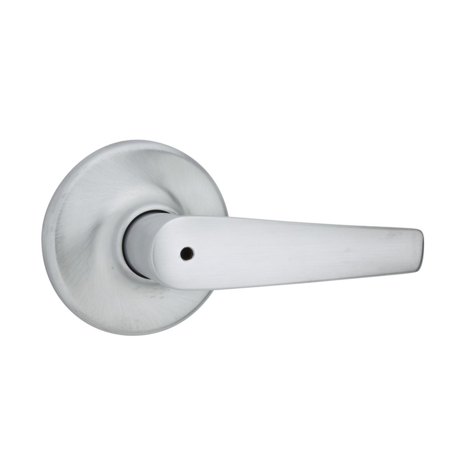Kwikset Delta Satin Chrome Privacy Lever