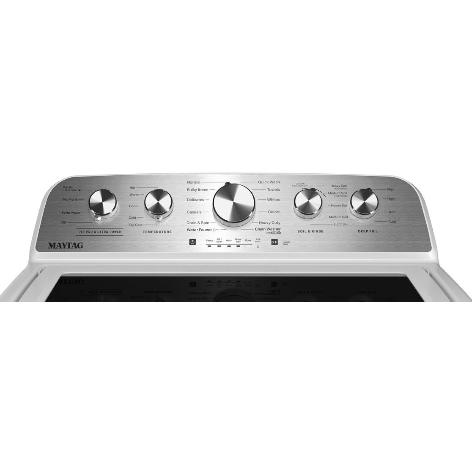 Maytag 4.7 Cu. Ft. Pet Pro Top Load Washer in White - MTW5605RW