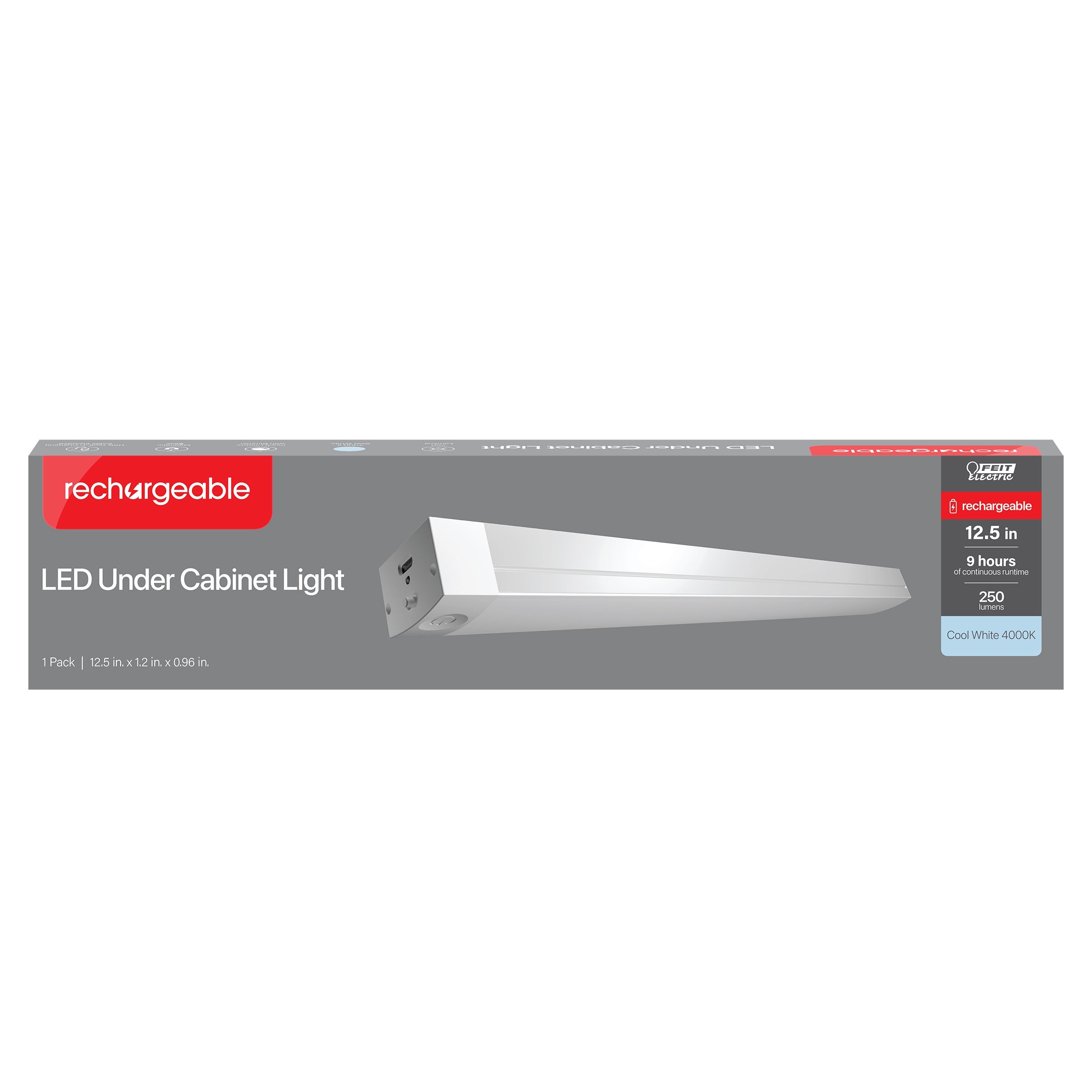 Feit Electric 12.5 in. Rechargeable LED Under Cabinet Light