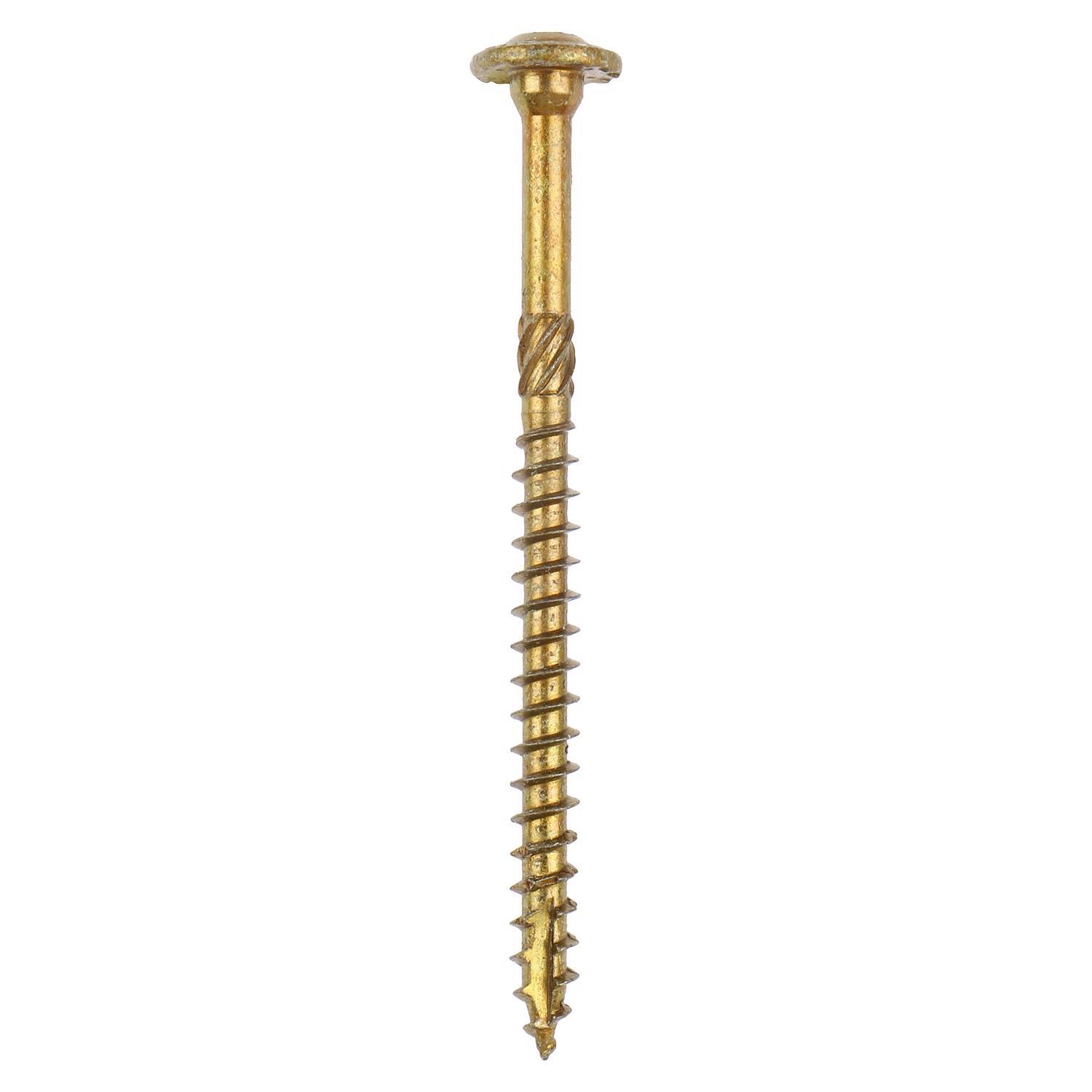 GRK Fasteners 5/16 in. in. X 4 in. L Star Hex Head W-Cut Structural Screws