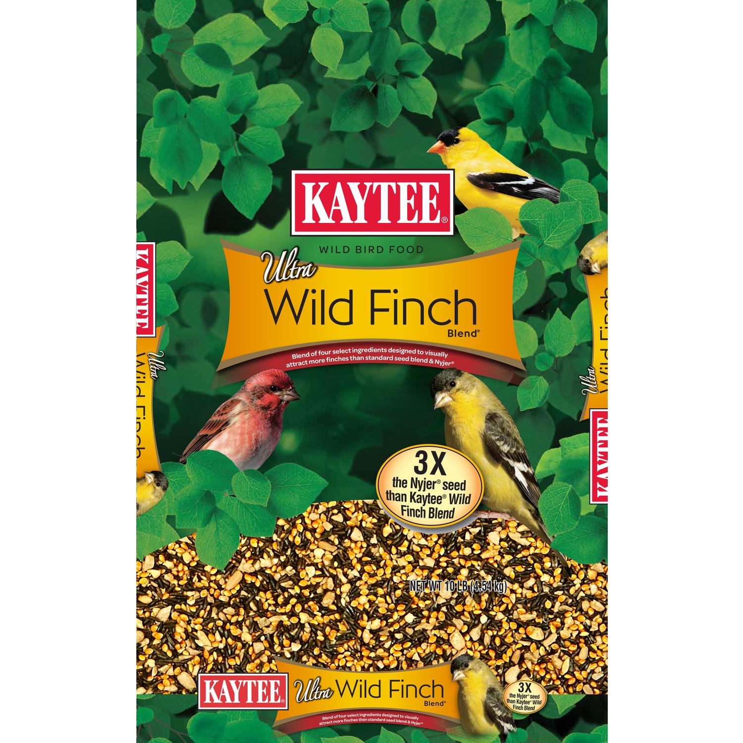 Kaytee Ultra Wild Finch Blend Wild Bird Food 10 lb