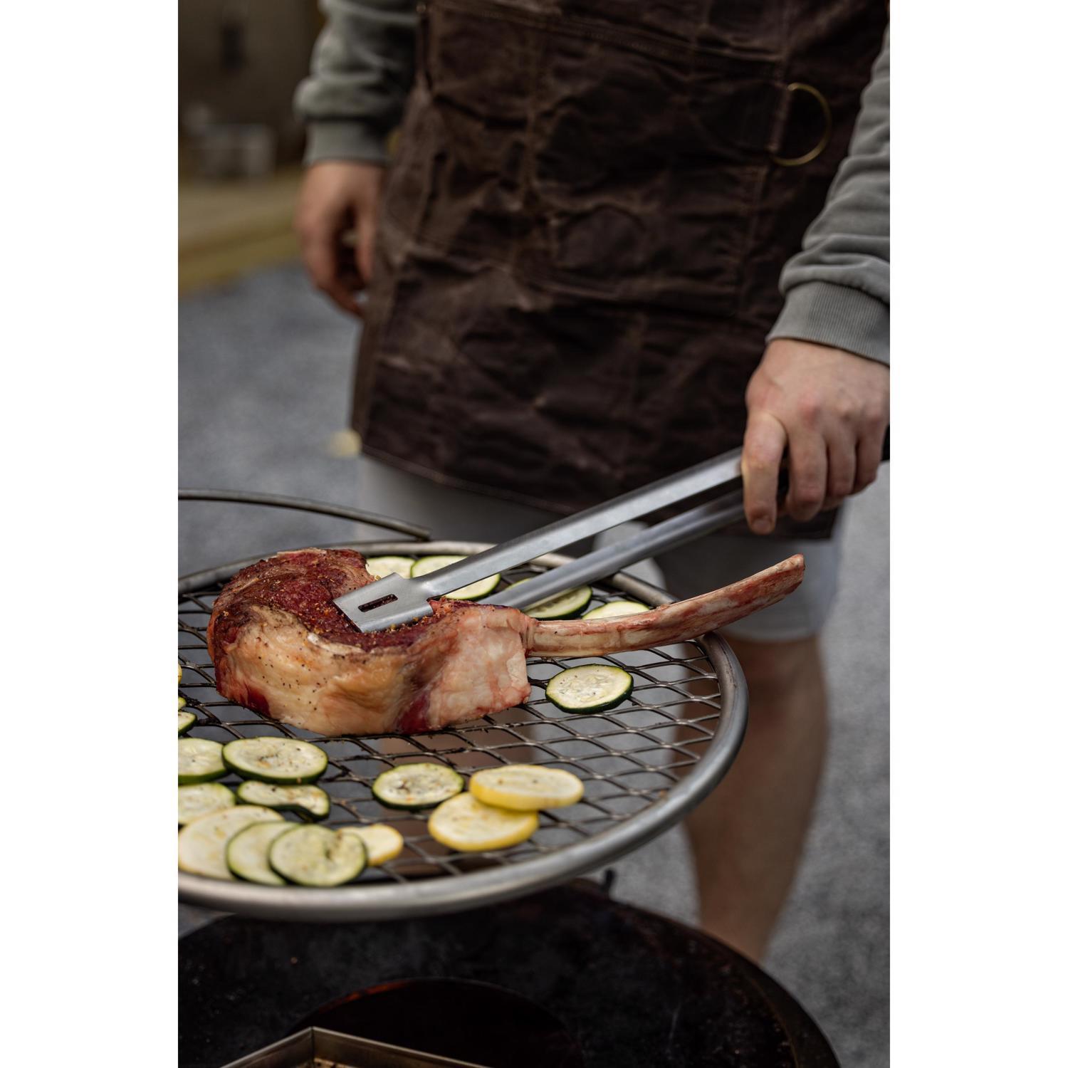 Breeo Stainless Steel Black/Silver Grill Tool Set 3 pk Stine Home