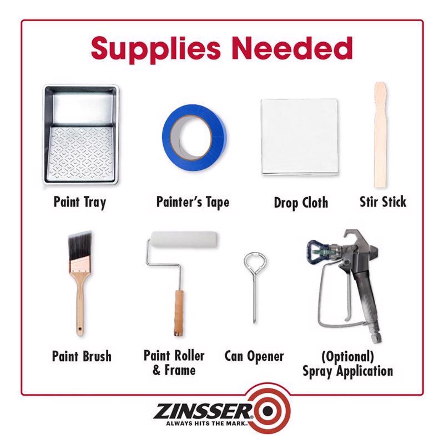 Zinsser B-I-N White Shellac-Based Primer 5 gal