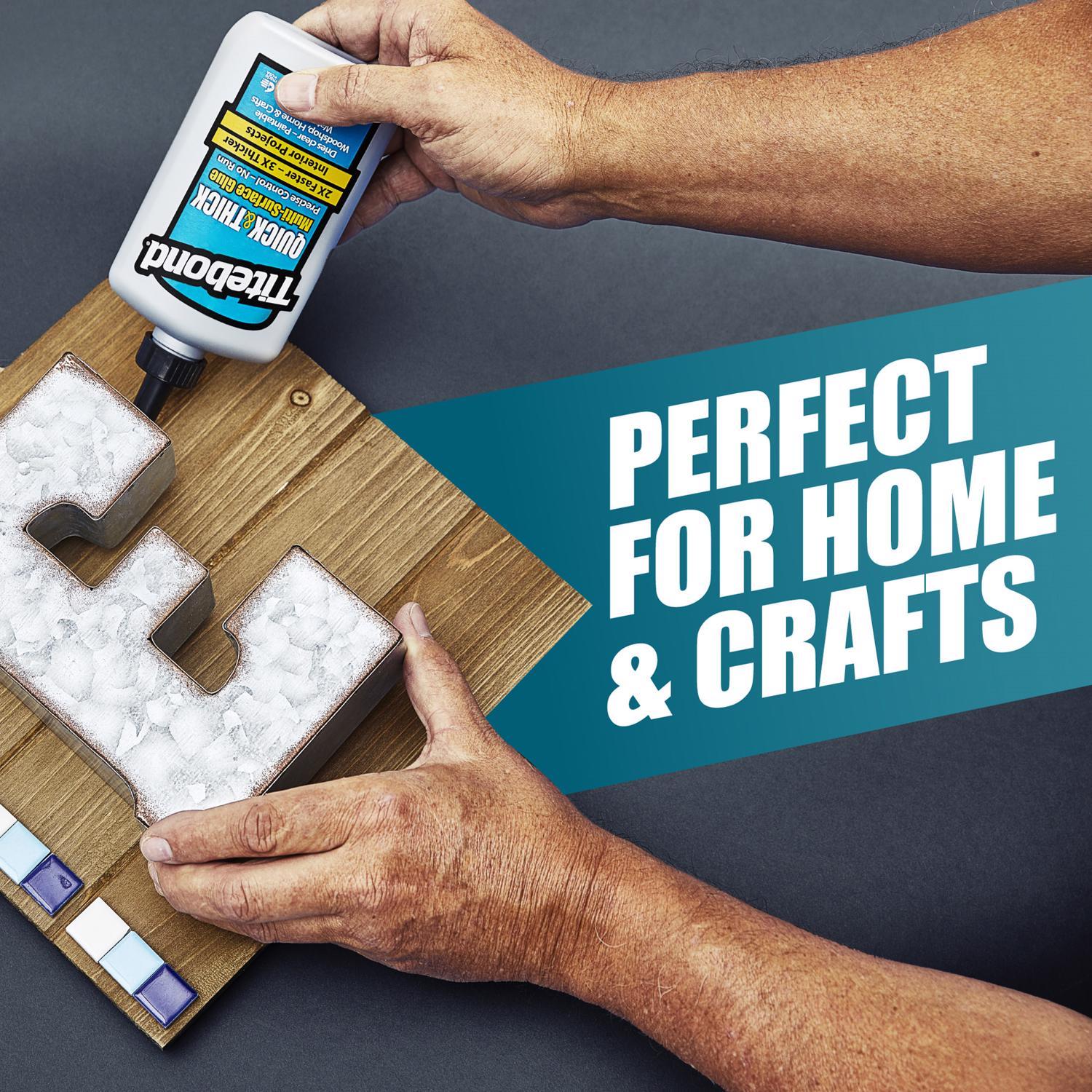 Titebond Quick & Thick High Strength White Glue 8 oz