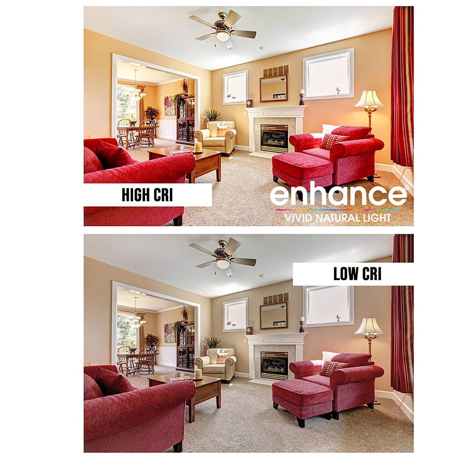 Feit Enhance A15 E17 (Intermediate) LED Bulb Soft White 60 Watt Equivalence 2 pk