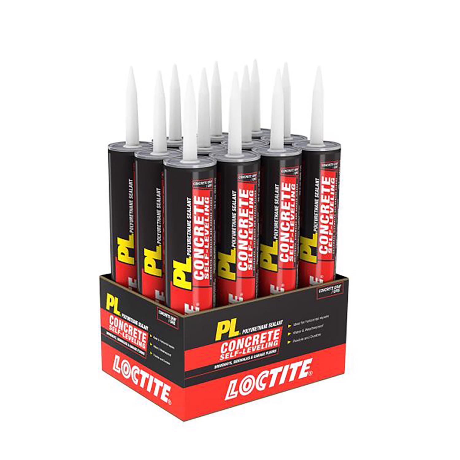 Loctite PL S20 Gray Polyurethane Concrete Filler and Sealant 28 oz