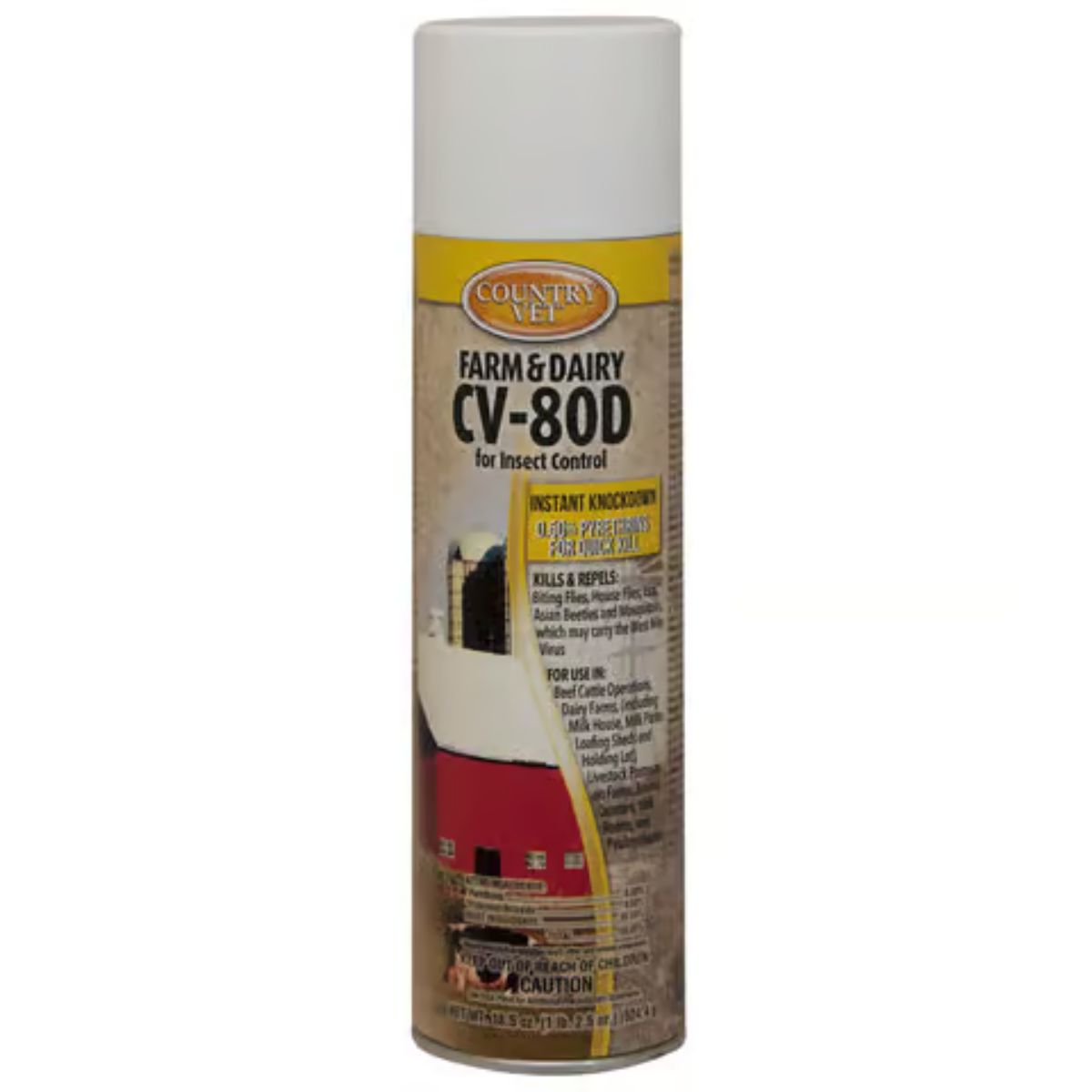 Country Vet Instant Knockdown CV-80D Farm & Dairy Insect Control Aerosol 18.5 oz.
