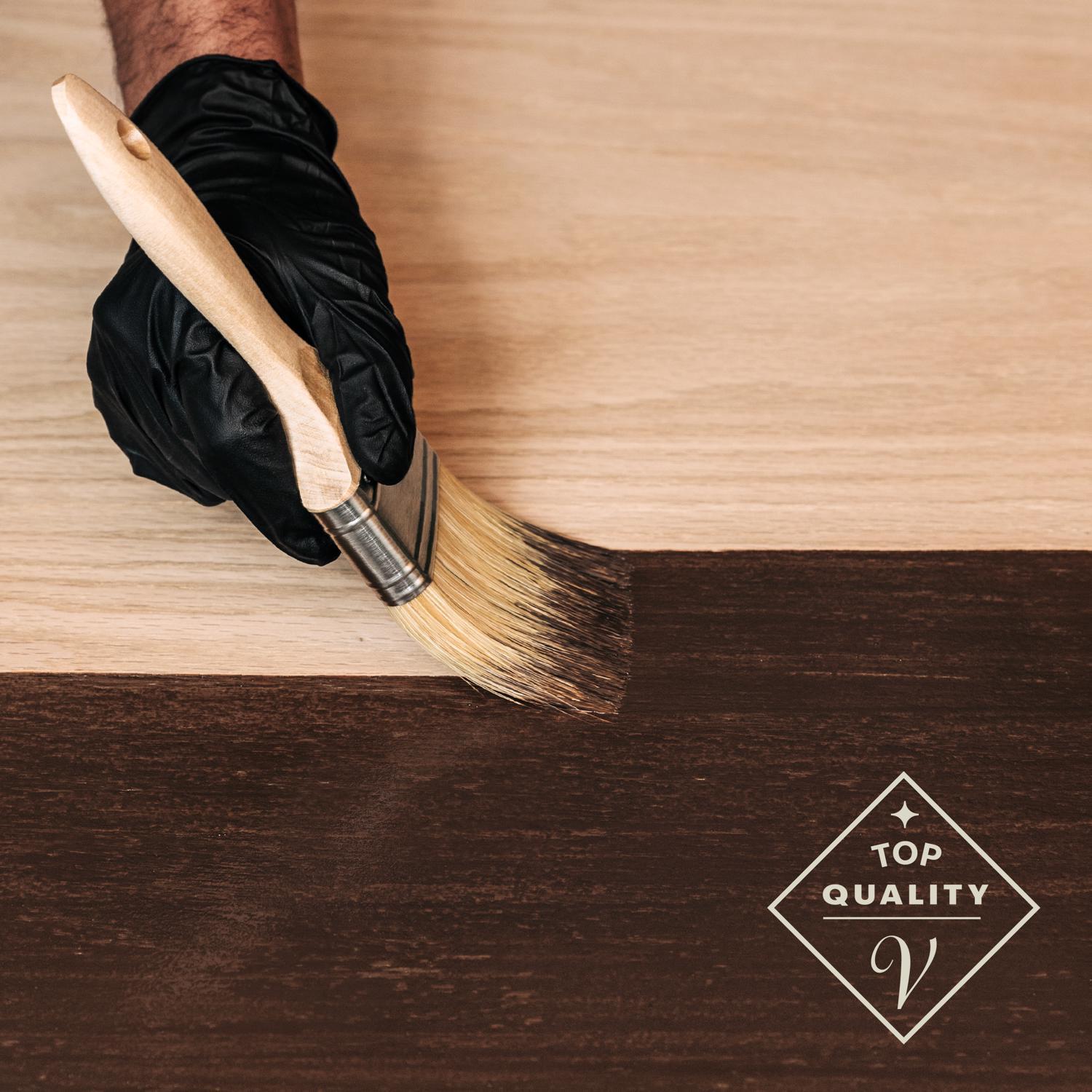 Varathane Semi-Transparent Kona Oil-Based Urethane Modified Alkyd Fast Dry Wood Stain 1 qt